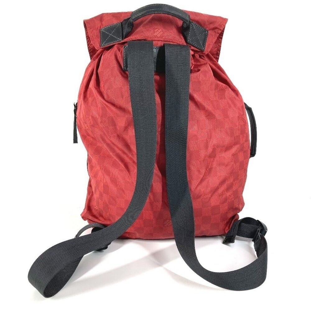 LOUIS VUITTON Damier-Adventure Adventure Light pack Backpack pouch foldable - Picture 2 of 14